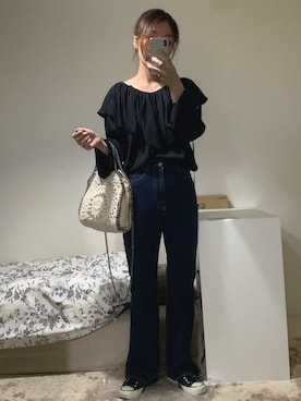 カワちゃんさん（レディース・158cm）の春コーディネート