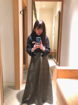 kasumiさん（レディース・154cm）の冬コーディネート