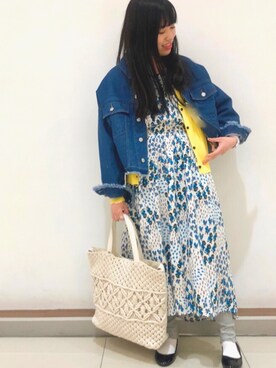 kasumiさん（レディース・154cm）の春コーディネート