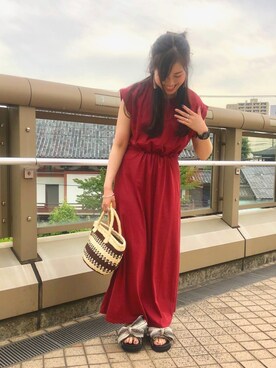 kasumiさん（レディース・154cm）の夏コーディネート