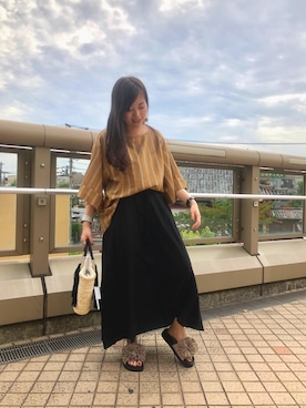 kasumiさん（レディース・154cm）の夏コーディネート