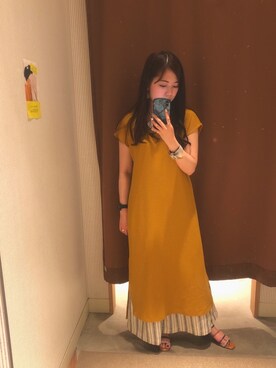 kasumiさん（レディース・154cm）の夏コーディネート