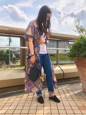 kasumiさん（レディース・154cm）の夏コーディネート