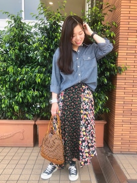 kasumiさん(レディース・154cm)の夏コーディネート