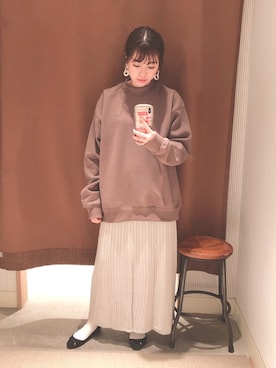 kasumiさん（レディース・154cm）の冬コーディネート