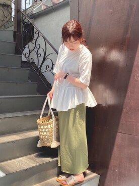 kasumiさん（レディース・154cm）の夏コーディネート