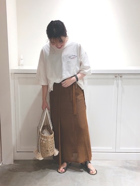 kasumiさん（レディース・154cm）の夏コーディネート