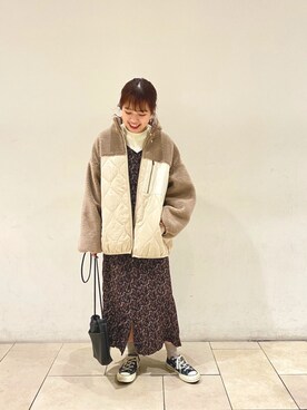 「CIAOPANIC TYPY」｜「アイテム（その他）」を使った、kasumiさん（レディース・154cm）の冬コーディネート