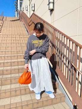 「CIAOPANIC TYPY」｜「アイテム（その他）」を使った、kasumiさん（レディース・154cm）の冬コーディネート