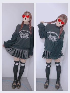 桜野羽咲さん（レディース・158cm）の冬コーディネート
