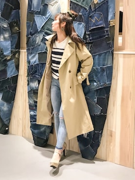 「ノーティードッグ」｜「アイテム（ジャケット/アウター）」を使った、HAJIME ABEさん（メンズ・175cm）の春コーディネート