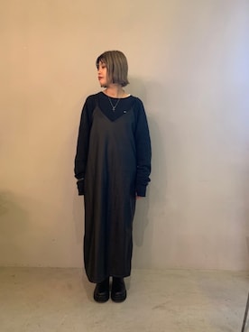 「FEKETE（フェケテ）のアイテム（ブーツ）」を使った、mayuさん（レディース・157cm）の秋コーディネート
