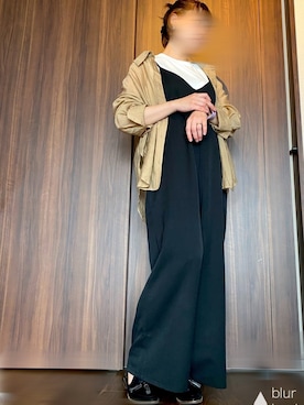 Girly Doll ガーリードール の キャミサロペット キャミワンピース オールインワン ロング丈 ワンピース Wear
