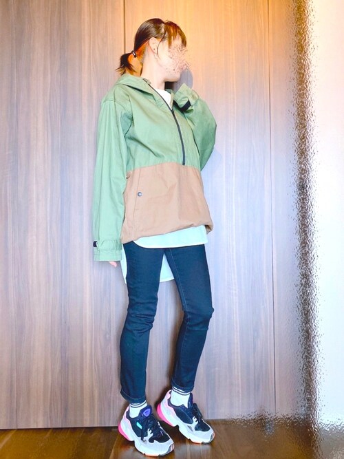Kinako マウンテンパーカーを使ったコーディネート Wear