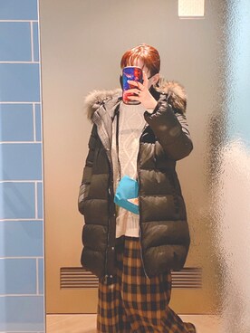 KiNaKoさん（レディース・162cm）の冬コーディネート