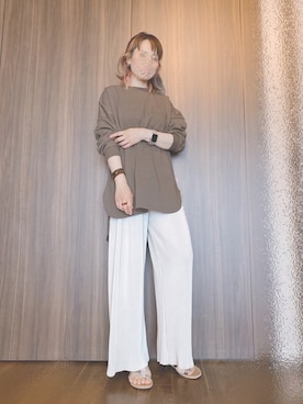 「イロチ買い」｜KiNaKoさん（レディース・162cm）の春コーディネート
