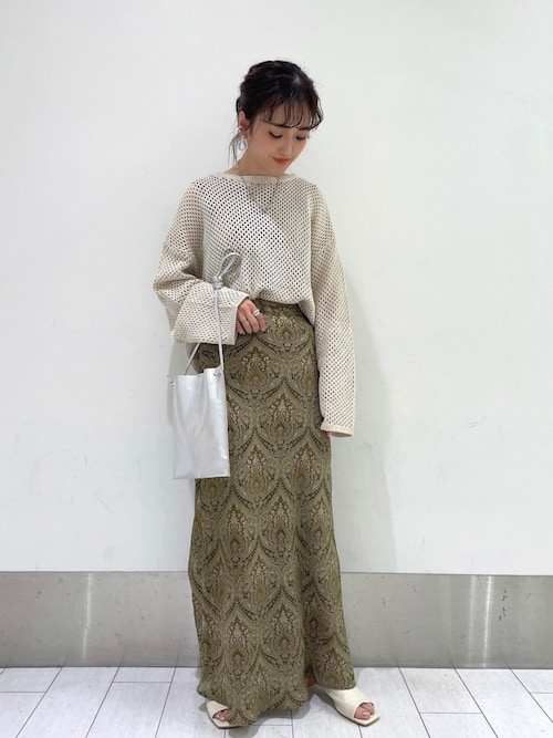 Lowrys Farm 広島パルコanyuさんのニット セーターを使ったコーディネート Zozotown