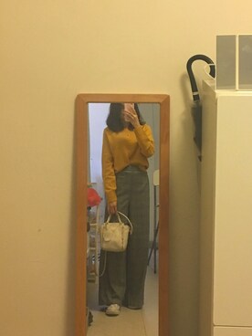 「salad（サラダ）のアイテム」を使った、Rebecca さん（レディース・155cm）の秋コーディネート