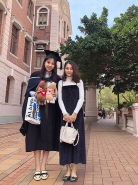 「salad（サラダ）のアイテム」を使った、Rebecca さん（レディース・155cm）の秋コーディネート