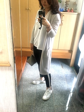 「韓国好きな人と繋がりたい」｜まるまるさん（レディース・159cm）の春コーディネート