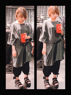 海月さん(レディース・153cm)の秋コーディネート