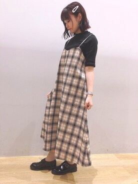 「ehka sopo（エヘカソポ）のアイテム」を使った、おだ🌷さん（レディース・152cm）の夏コーディネート