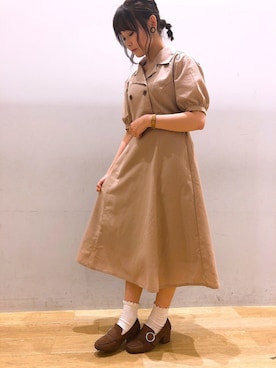 「Daniel Wellington」｜おだ🌷さん（レディース・152cm）の夏コーディネート