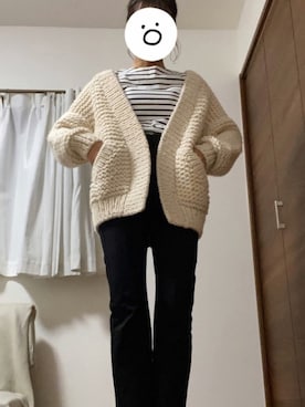 「ALLUMER（アリュメール）のアイテム（トップス）」を使った、ame さん（レディース・163cm）の春コーディネート