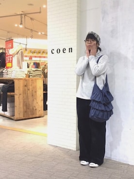 coen  おーつじさん（レディース・157cm）の冬コーディネート