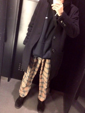 HARUKIさん（メンズ・177cm）の冬コーディネート