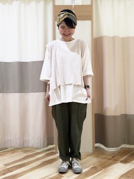 は た な か 🐨さん（レディース・155cm）の夏コーディネート