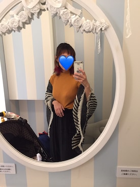 「アイテム（イヤリング）」を使った、yukkoさん（レディース・152cm・20代）の秋コーディネート