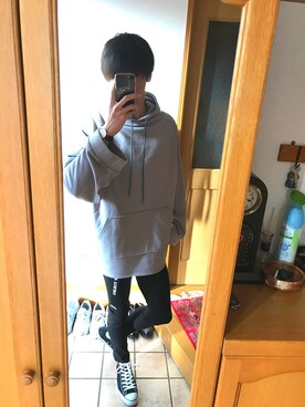 utaさん（メンズ・183cm）の冬コーディネート