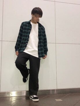 「3色コーデ」｜「アイテム（その他）」を使った、こーせさん（メンズ・174cm）の秋コーディネート