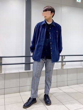 「Cherokee（-）のアイテム」を使った、こーせさん（メンズ・174cm）の冬コーディネート