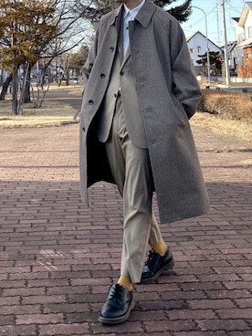 こーせさん（メンズ・174cm）の冬コーディネート