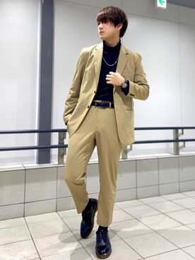 こーせさん（メンズ・174cm）の冬コーディネート