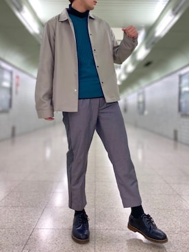 こーせさん（メンズ・174cm）の春コーディネート