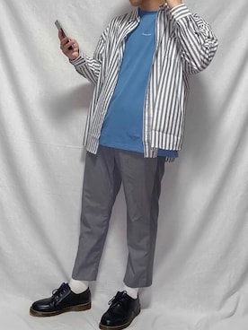「BROWNY（ブラウニー）のアイテム（パンツ）」を使った、こーせさん（メンズ・174cm）の春コーディネート