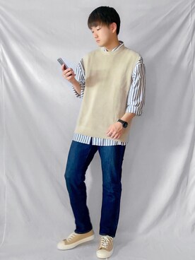 「shiyoh」｜「アイテム（アクセサリー）」を使った、こーせさん（メンズ・174cm）の夏コーディネート