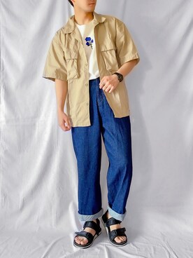 「shiyoh」｜「アイテム（アクセサリー）」を使った、こーせさん（メンズ・174cm）の夏コーディネート