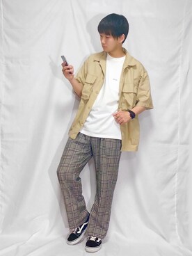 「shiyoh」｜「アイテム（アクセサリー）」を使った、こーせさん（メンズ・174cm）の夏コーディネート