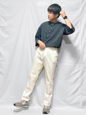 「shiyoh」｜「アイテム（アクセサリー）」を使った、こーせさん（メンズ・174cm）の夏コーディネート