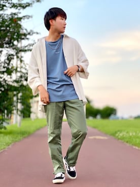 「shiyoh」｜「アイテム（アクセサリー）」を使った、こーせさん（メンズ・174cm）の夏コーディネート