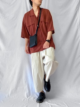 「シンフルコーデ」｜「アイテム（腕時計）」を使った、こーせさん（メンズ・174cm）の夏コーディネート