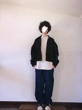 「KICS DOCUMENT.（キクス ドキュメント）のアイテム（ジャケット/アウター）」を使った、Pさん（メンズ・165cm）の春コーディネート