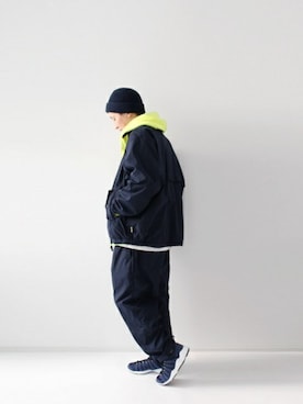 「LOOK AT US」｜LOOK AT USさん（メンズ・174cm）の冬コーディネート