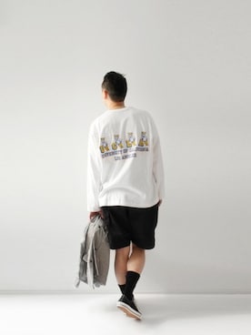 「LOOK AT US」｜LOOK AT USさん（メンズ・174cm）の春コーディネート