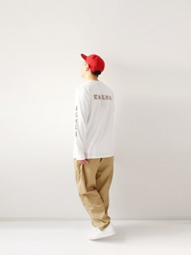 「LOOK AT US」｜LOOK AT USさん（メンズ・174cm）の春コーディネート