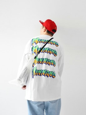 「LOOK AT US」｜LOOK AT USさん（メンズ・174cm）の春コーディネート